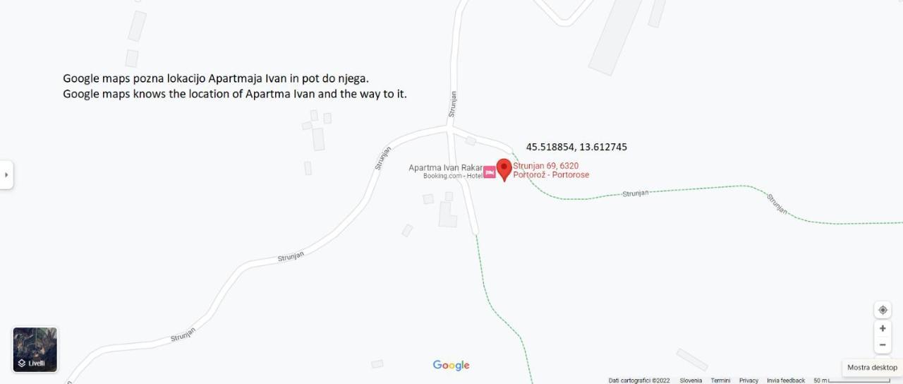 Apartma Ivan Portorož Eksteriør bilde
